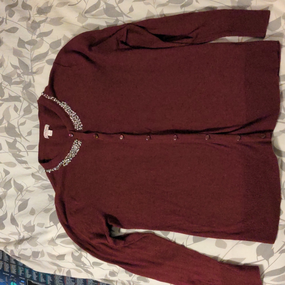 Merona dressy holiday cardigan